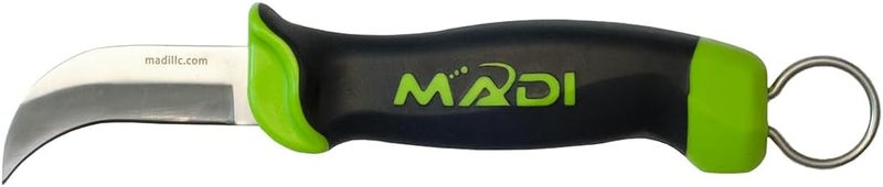 Madi Innovative Lineman Tools Fixed Blade Pointed Skinning Knife | FBSK-1 - Image 1